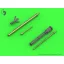 Master Model Mi-24 (Hind D/E) - JakB-12.7 machine gun barrel and DUAS probe (metal and resin parts)