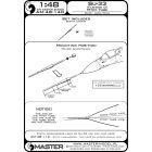 Master Model Sukhoi Su-33 (Flanker D) - Pitot Tube (Kinetic)