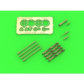   Master Model PZL P.11c - details set - wz. 33 machine gun barrels, gunsight and Venturi Tube (Arma Hobby)