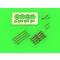 Master Model PZL P.11c - details set - wz. 33 machine gun barrels, gunsight and Venturi Tube (Arma Hobby)