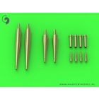 Master Model Spitfire Mk.Vc - Hispano 20mm cannons in fairings and Browning .303 barrel tips (Eduard)