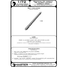 Master Model Browning M2 aircraft .50 caliber (12.7mm) barrels (2pcs)