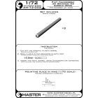 Master Model P-47 Thunderbolt .50 Browning M2 barrels (8pcs)