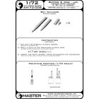Master Model Supermarine Spitfire E wing late - Hispano 20mm & .50cal in fairings (two versions)