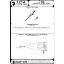 Master Model F-14 Alfa probe & Angle Of Attack probe