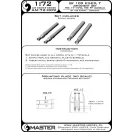 Master Model Bf 109 E3 - E9, T armament set (MG 17 tips, MG FF barrels)