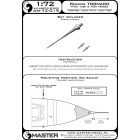 Master Model Panavia Tornado Pitot Tube & Angle Of Attack probes
