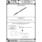 Master Model Dassault Mirage III and Mirage 5 Pitot Tube