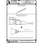 Master Model F-102 Delta Dagger - Pitot Tube