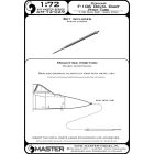 Master Model F-106 Delta Dart - Pitot Tube