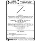 Master Model British Mk 2 Browning .303 caliber (7,7mm) with flash hider (4pcs)