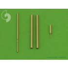 Master Model He-162 Salamander - armament and detail set (MG 151 barrel tips, nose gear indicator and Pitot Tube)