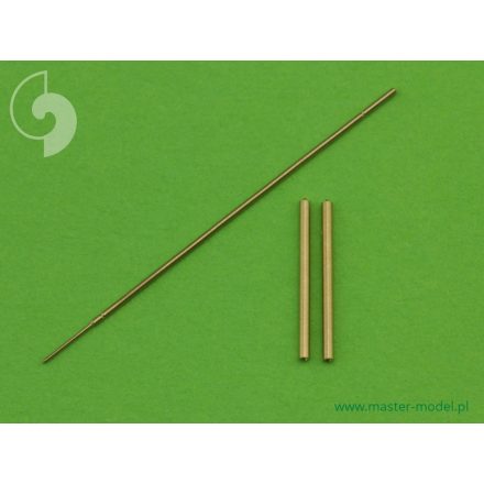 Master Model Me-163A Komet - armament set (MG 151 barrel tips) & Pitot Tube