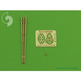   Master Model M197 - Three-barrelled rotary 20mm cannon - turned barrels with etched barrel clamps - used on AH-1 Cobra