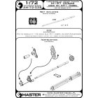 Master Model M197 - Three-barrelled rotary 20mm cannon - turned barrels with etched barrel clamps - used on AH-1 Cobra