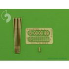 Master Model M61 A1 Vulcan - Six-barrelled rotary 20mm cannon - turned barrels with etched barrel clamps