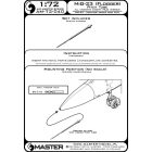 Master Model MiG-23 (Flogger) - Pitot Tube (all variants except MLD version)