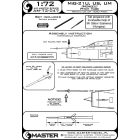 Master Model MiG-21 U, US, UM (Mongol) - Pitot Tube