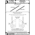Master Model SAAB 29 Tunnan - Pitot Tubes
