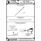 Master Model IAI Kfir - Pitot Tube & Angle Of Attack probe