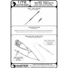 Master Model North American RA-5C - Vigilante - Pitot Tube & Angle Of Attack probe