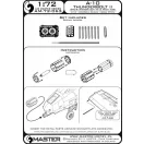 Master Model Fairchild A-10 Thunderbolt II - GAU-8 Avenger gun tip and Pitot Tube