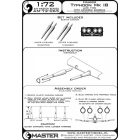 Master Model Hawker Typhoon Mk IB late type cannons with covered barrels