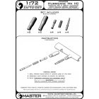 Master Model Hawker Hurricane Mk IIC - Hispano Mk II 20mm cannons (with round recoil springs)