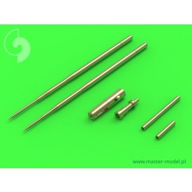   Master Model MiG-17A/P/F (Fresco A, B, C) - 37mm and 23mm gun barrels set & Pitot Tubes