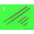Master Model MiG-17PF (Fresco D) - 23mm gun barrels set & Pitot Tubes