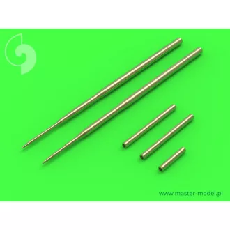   Master Model MiG-17PF (Fresco D) - 23mm gun barrels set & Pitot Tubes