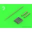 Master Model MiG-19S (Farmer C) - gun barrels set, & Pitot Tube