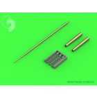 Master Model Shenyang J-6/F-6 - gun barrels set, & Pitot Tube