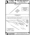 Master Model MiG-19PM (Farmer E) - missile rails nose parts (4pcs) & Pitot Tube