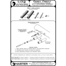 Master Model Fairey Firefly - Hispano 20mm cannons with uncovered barrels