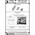 Master Model F6F Hellcat - early armament (.50 cal Browning barrels with drilled cooling jackets)