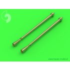 Master Model German aircraft cannon 3,7cm Flak 18 gun barrels (used on Ju-87G and other) (2pcs)