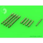 Master Model De Havilland Mosquito NF Mk.II / FB Mk.VI - Pitot tube & armament set (Browning .303 barrels and Hispano 20mm barrel tips)