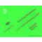 Master Model Su-7 (Fitter-A) - Pitot Tubes and 30mm gun barrels