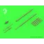 Master Model Su-9 / Su-11 (Fishpot / Fishpot C) - Pitot Tubes and missile rails heads