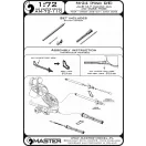 Master Model Mi-24 (Hind D/E) - JakB-12.7 machine gun barrel and DUAS probe (metal and resin parts)