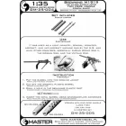 Master Model Browning M1919 .30 cal machine gun barrels - two piece muzzle (conical shape) (2pcs)