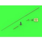 Master Model Antenna AT-1011/U HF with Tilt Adapter RF-1980-AT-001 - used on KTO Rosomak and other vehicles