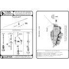Master Model Antenna AT-1011/U HF with Tilt Adapter RF-1980-AT-001 - used on KTO Rosomak and other vehicles