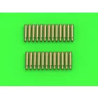 Master Model M1919 Browning .30 caliber (7.62mm) - empty shells (25pcs)