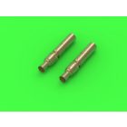 Master Model MG-34 - German machine gun barrel tips (turret mount) (2pcs)