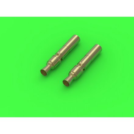 Master Model MG-34 - German machine gun barrel tips (turret mount) (2pcs)