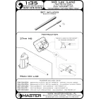 Master Model M3 Lee late production - 75mm M3 L/40 (long) & 37mm M6 gun barrels (Miniart)