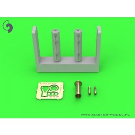   Master Model Polish light tank 7TP - twin turret - MG wz.30 (armored gun barrel) & signal horn (IBG)