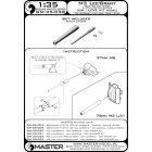 Master Model M3 Lee/Grant - 75mm M2 L/31 (short) & 37mm M6 gun barrels (I Love Kits)